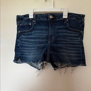 American Eagle Outfitters Dark Blue Jean Shorts